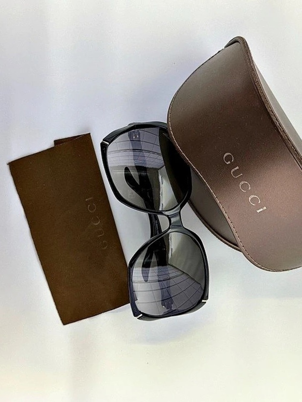 Gucci Black & Brown Sunglasses